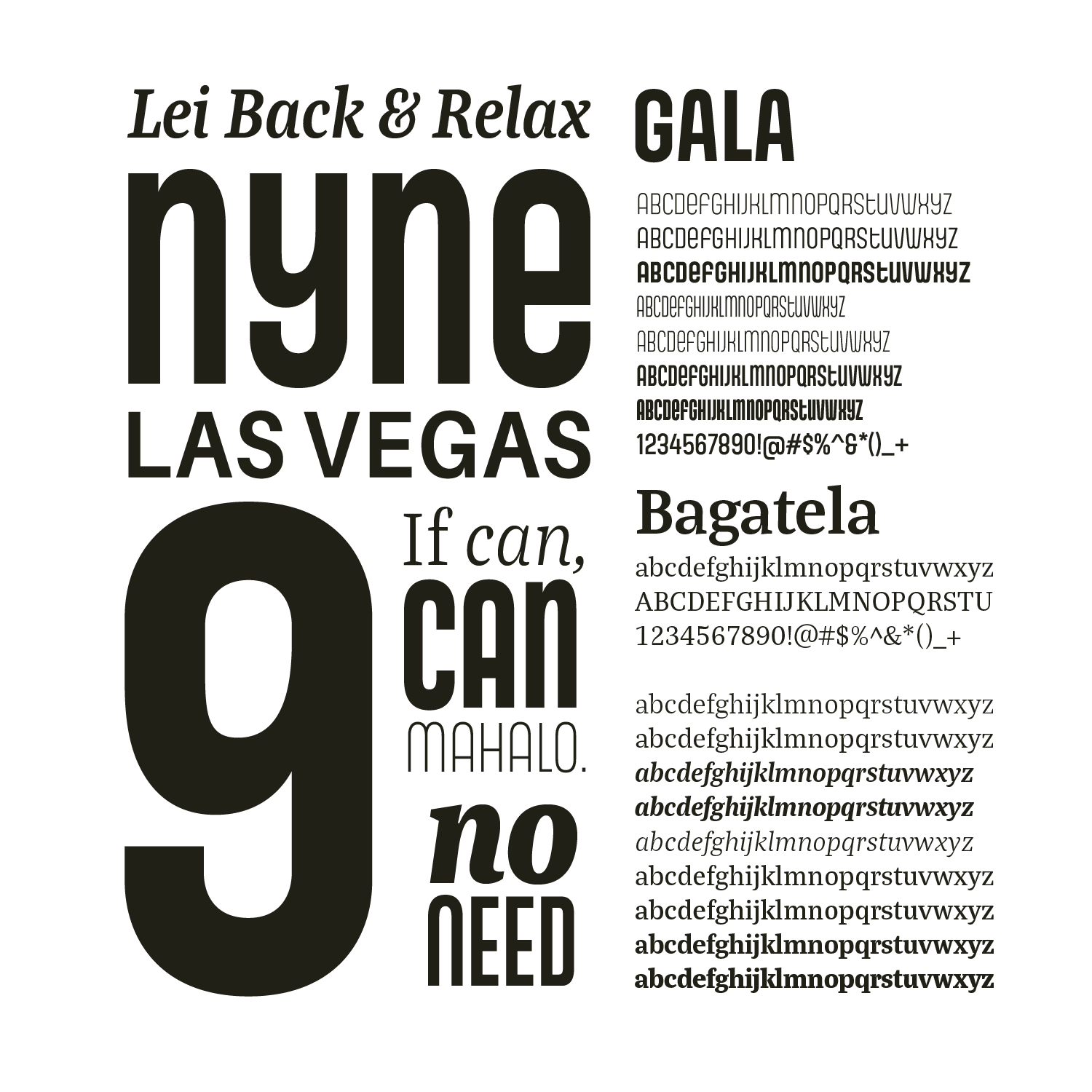 nyne type